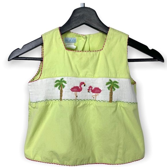 Other - Viva La Fete Flamingo Top 6 Months